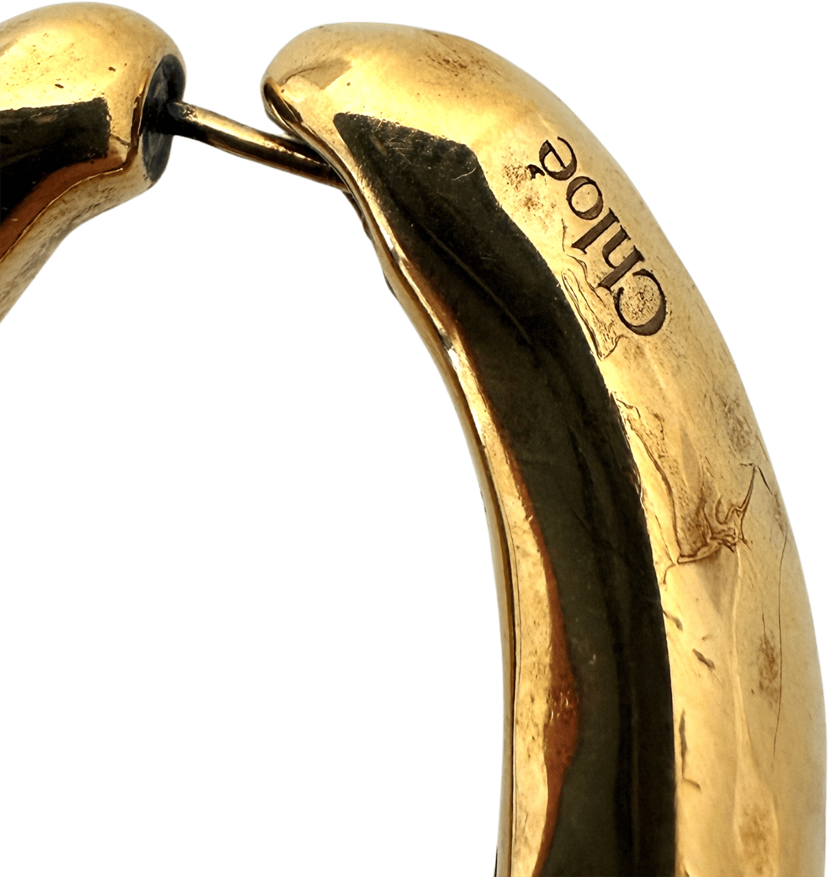 Chloé Chloé Fruits Earrings Gold / mint condition Goud