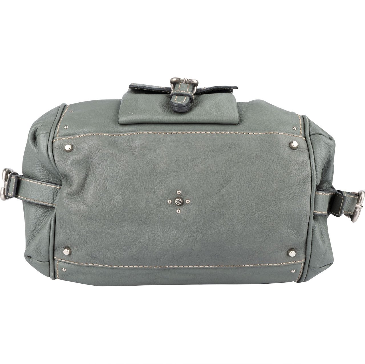 Chloé Chloé Leather Paddington Satchel Handbag Groen