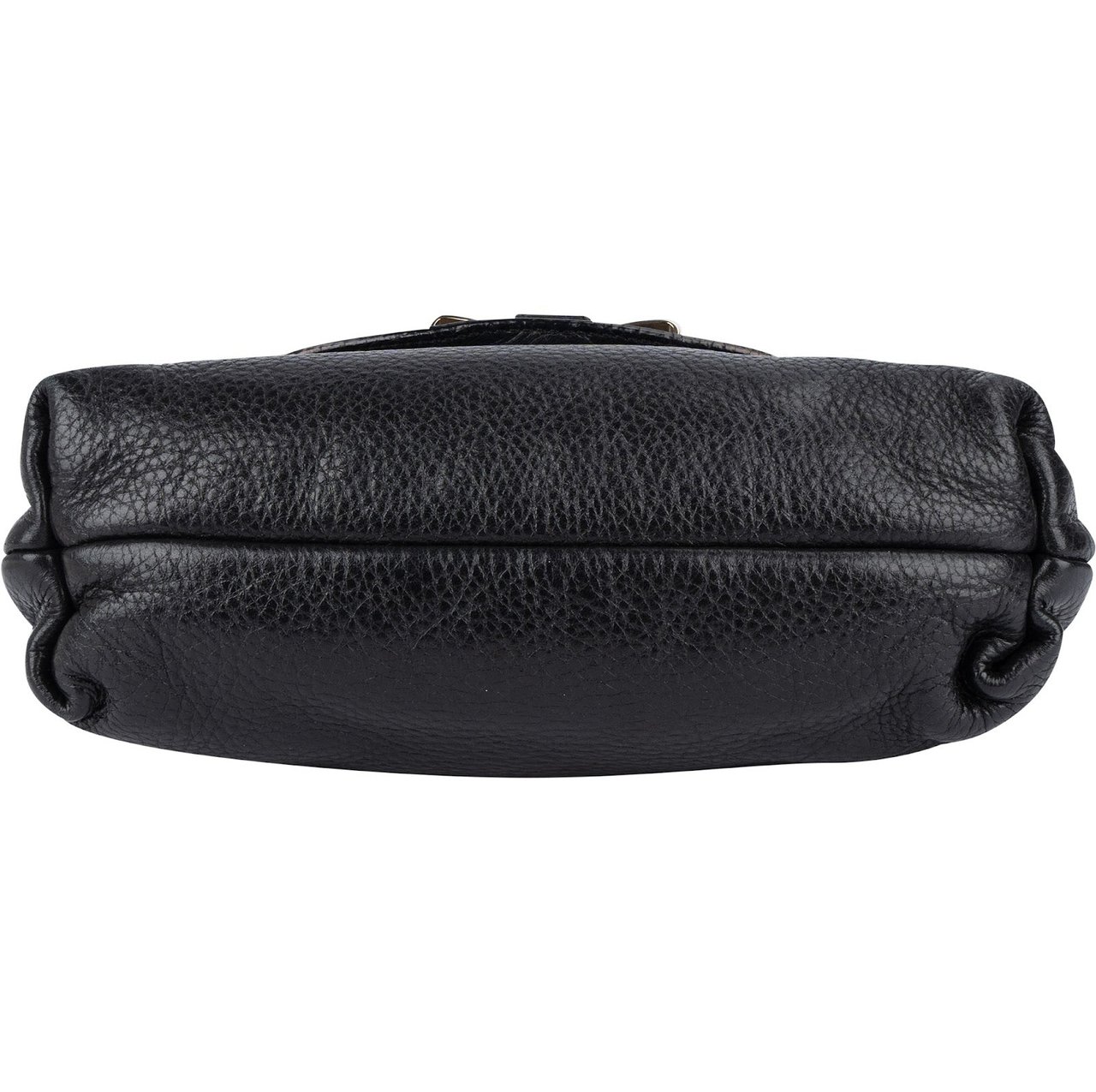 Chloé Chloé Grained Leather Lily Crossbody Bag Zwart