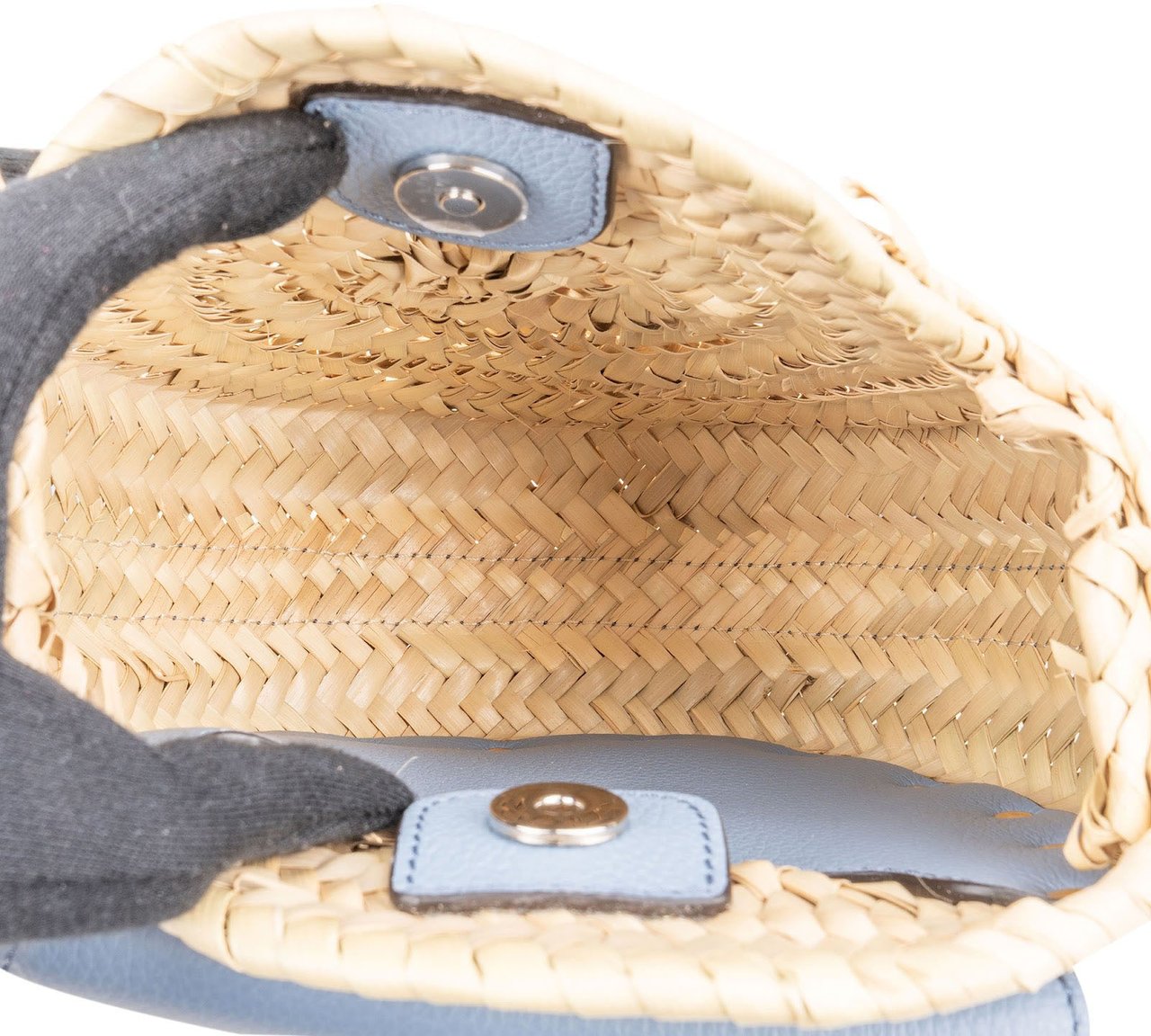 Chloé Chloé Marcie Basket Leather Crossbody Bag Beige