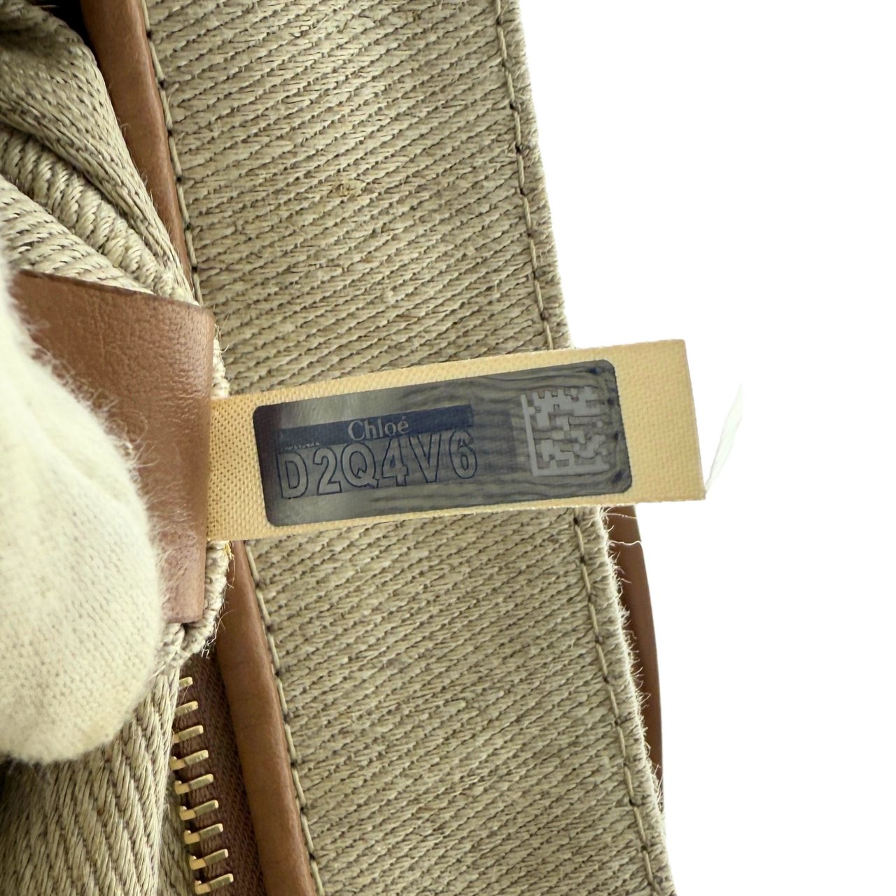 Chloé Chloé Penelope Medium Schultertasche Nude / sehr gut Beige