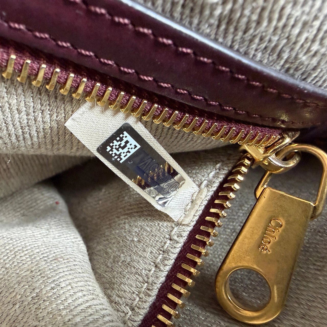 Chloé Chloé Marcie Medium Wildleder Canyon Rose / sehr gut Roze