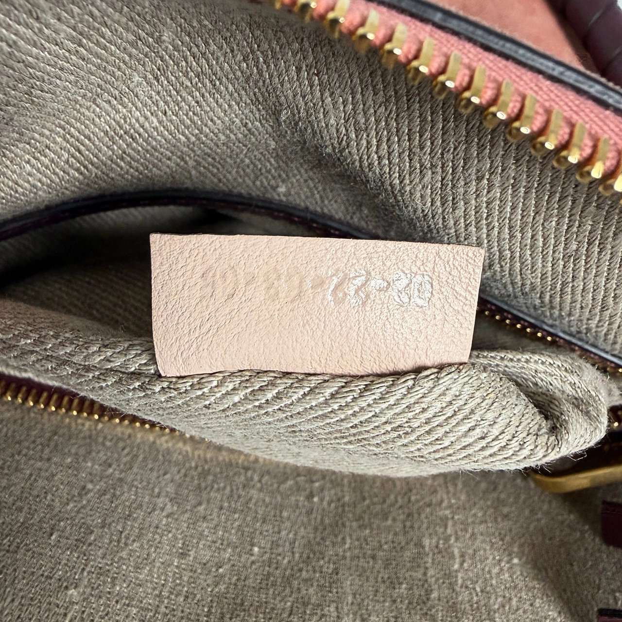 Chloé Chloé Marcie Medium Wildleder Canyon Rose / sehr gut Roze