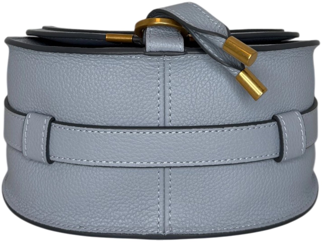 Chloé Mini Marcie Cloudy Blue Kalbsleder / neuwertig Blauw