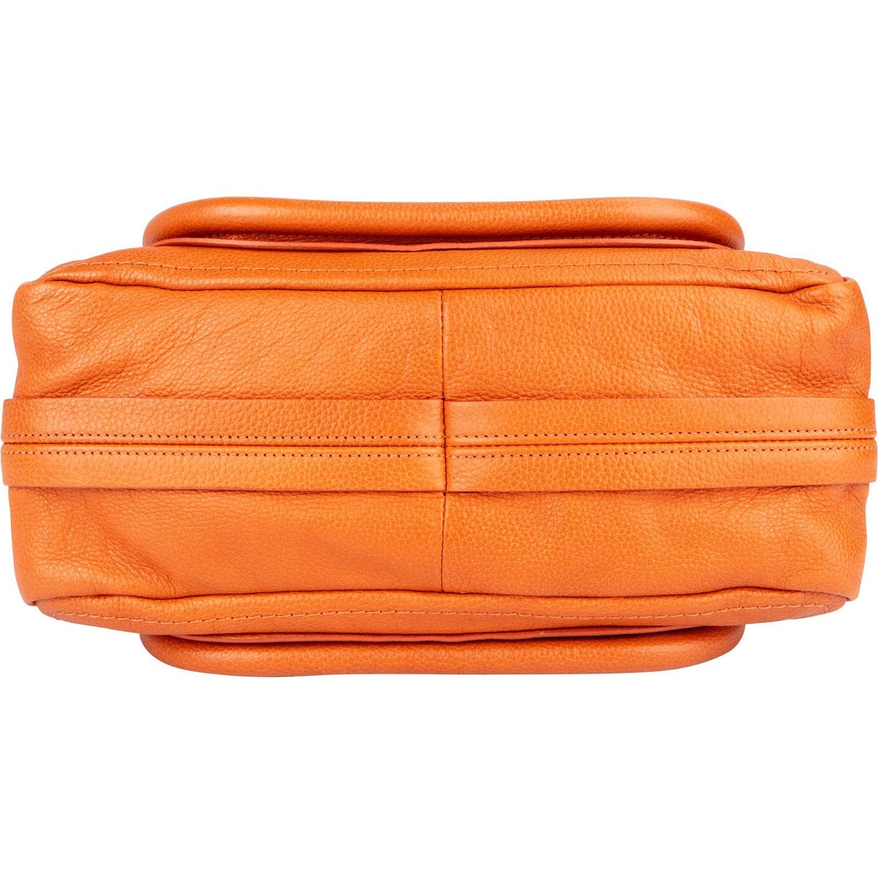 Chloé Chloé Orange Grained Leather Paraty Handbag Oranje