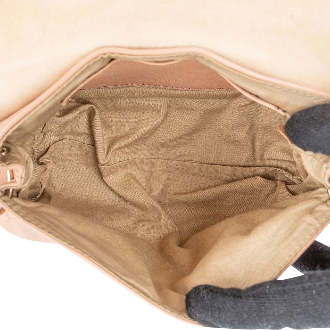 Chloé Chloé Leather Lily Ribbon Pochette  Handbag Rood