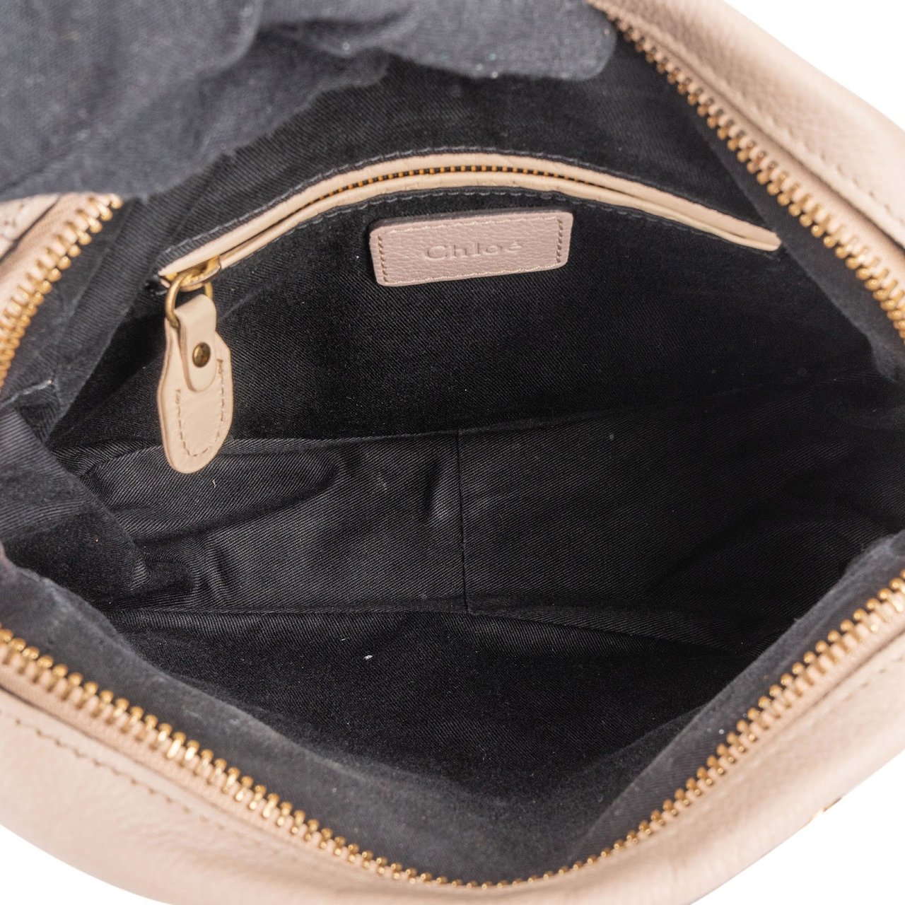 Chloé Grained Leather Paraty Handbag Rood