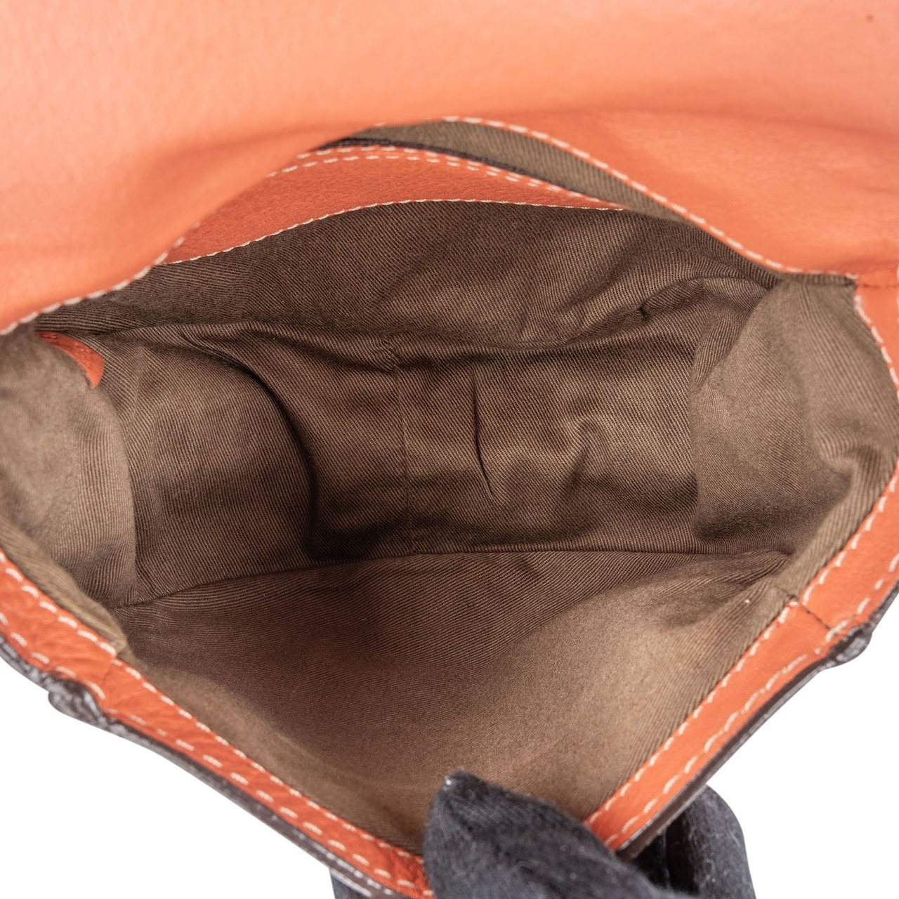 Chloé Chloé Grained Leather Marcie Saddle Crossbody Bag Divers