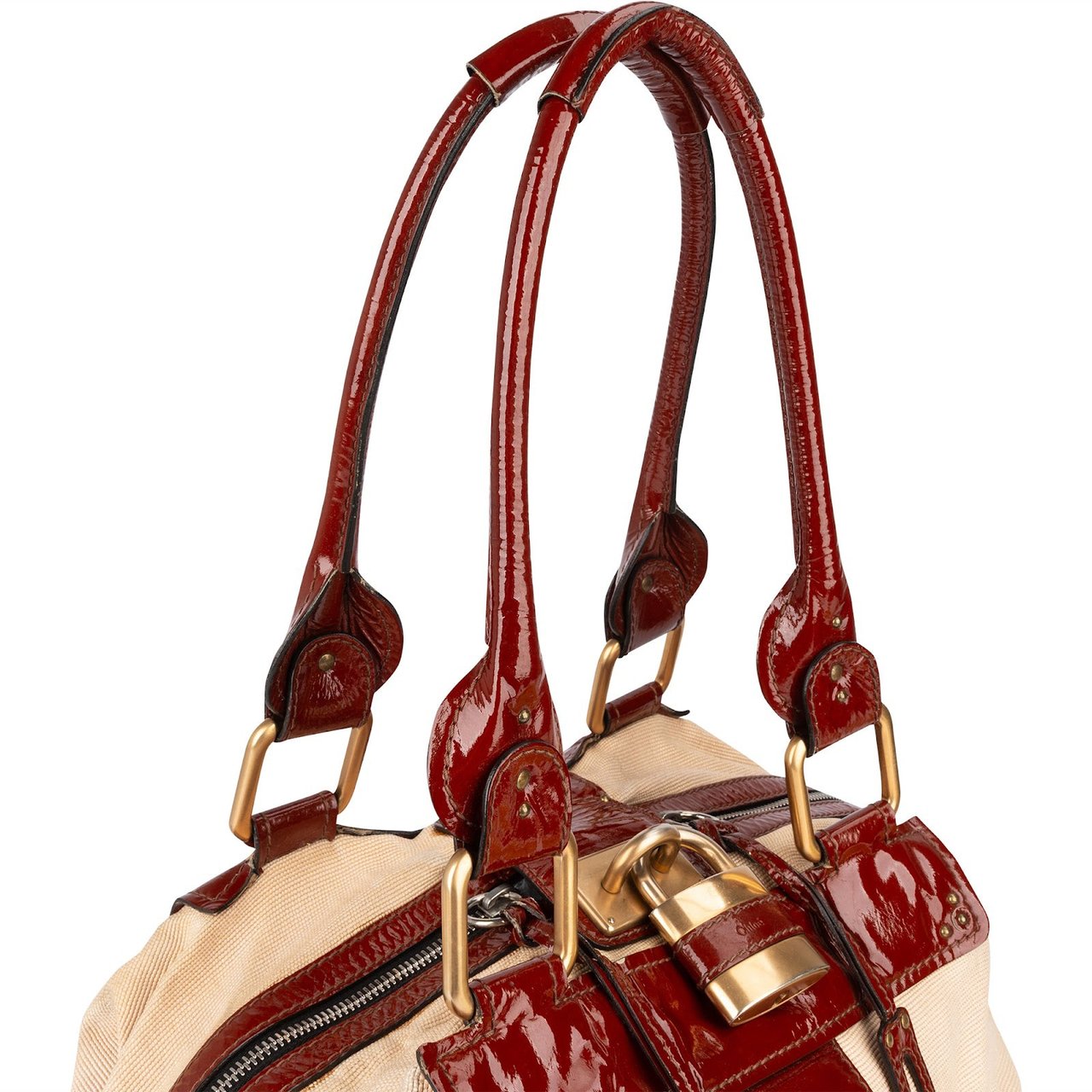 Chloé Chloé Classic Paddington Shoulder Bag Beige