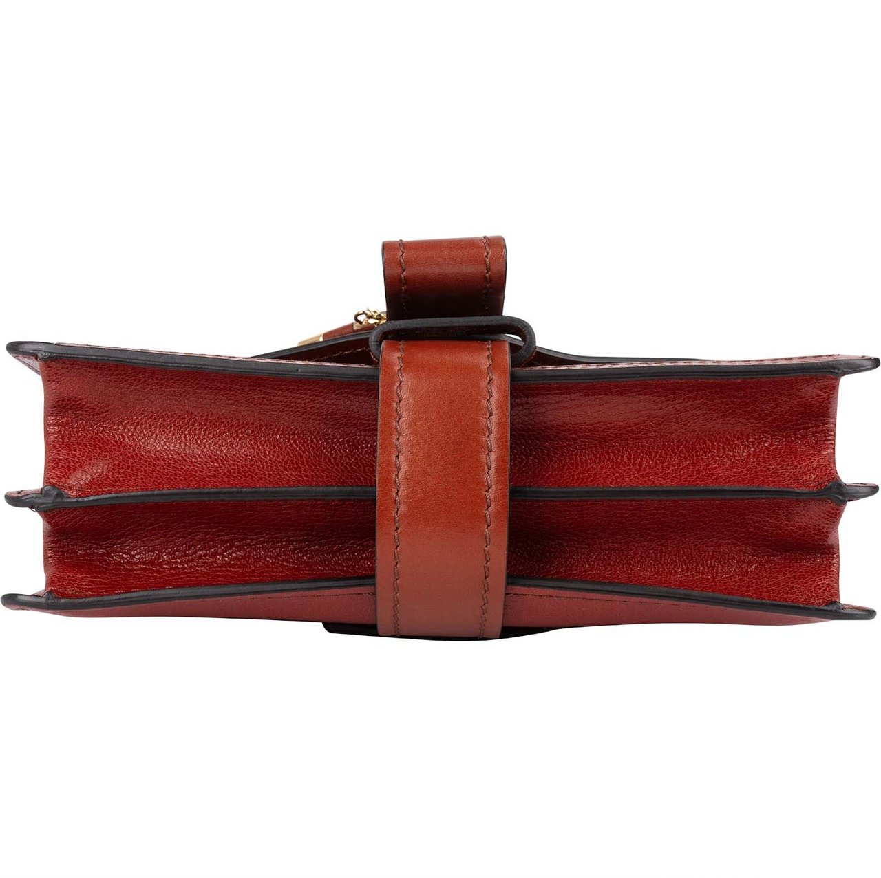 Chloé Leather Aby Lock and Chain Crossbody Bag Divers