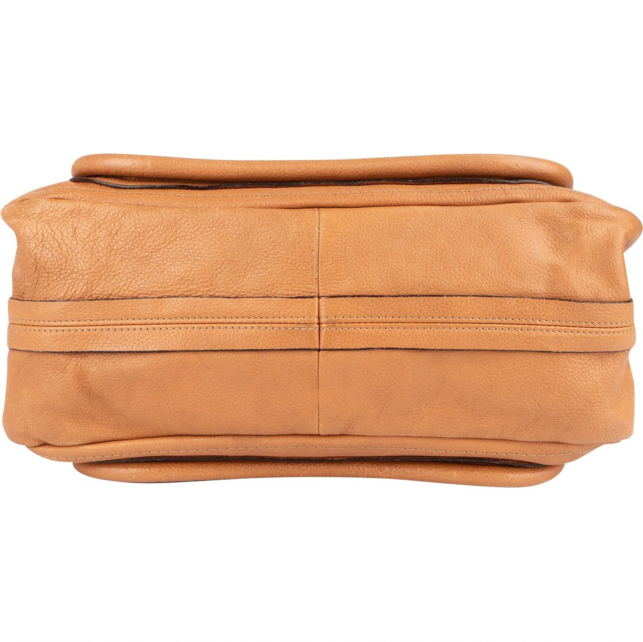 Chloé Leather Paraty Crossbody Bag Bruin