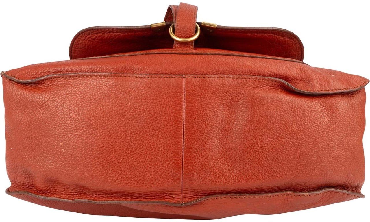 Chloé Grained Calfskin Marcie Satchel Handbag Divers