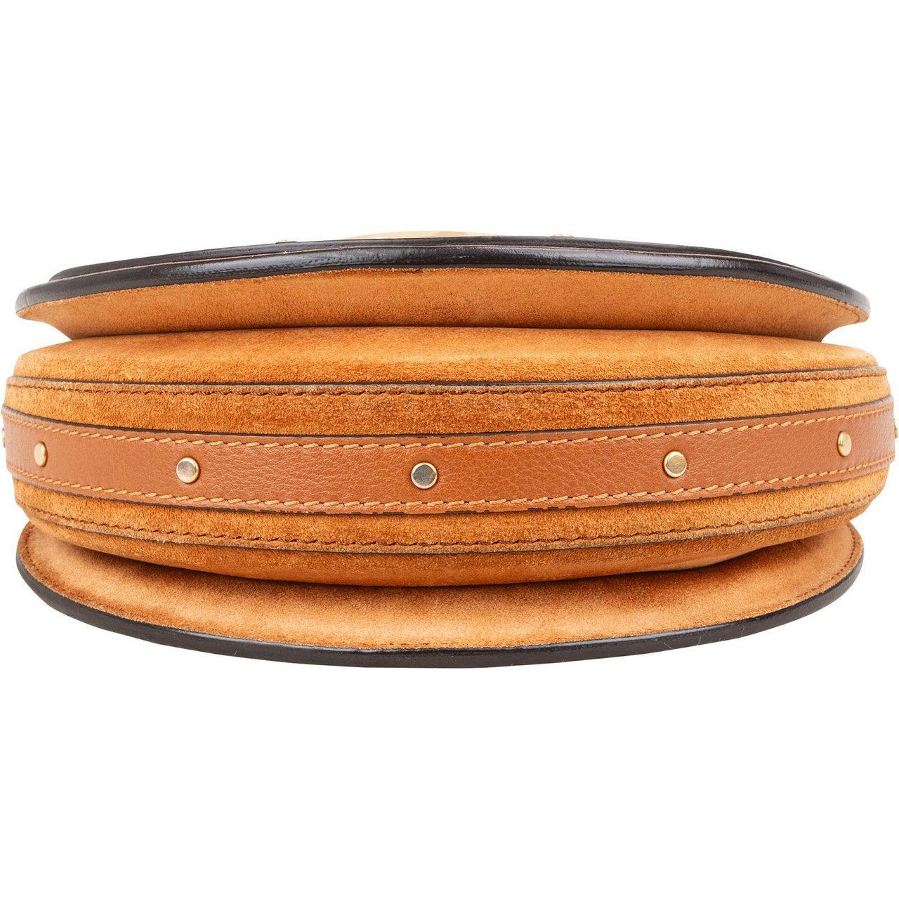 Chloé Chloé Suede Leather Pixie Crossbody Handbag Bruin