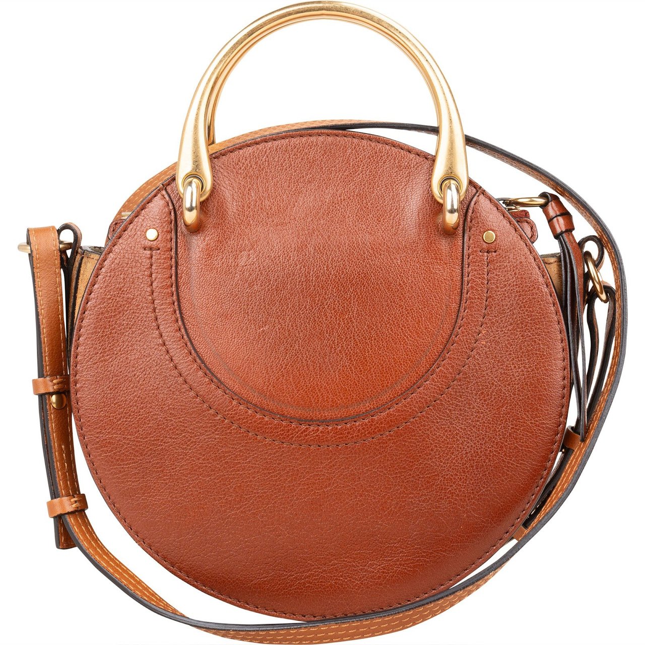 Chloé Chloé Suede Leather Pixie Crossbody Handbag Bruin