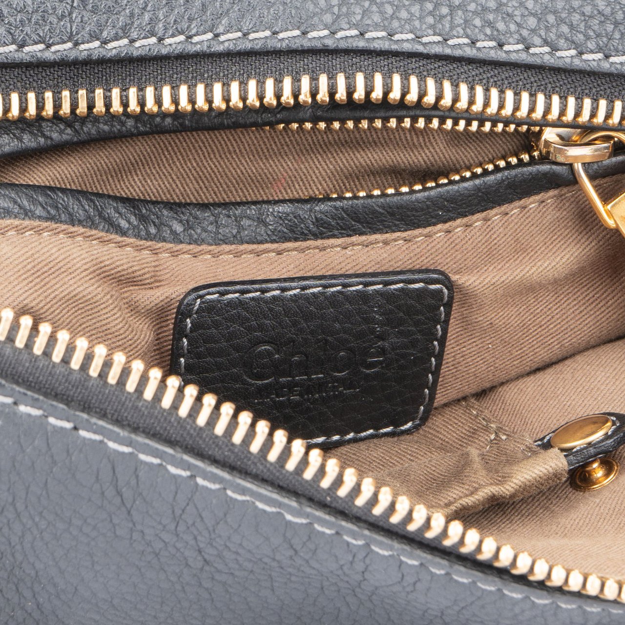Chloé Chloé Noir Leather Marcie Handbag Divers