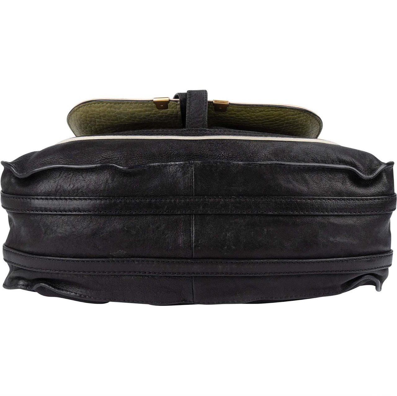 Chloé Leather Marcie Hobo Handbag Zwart
