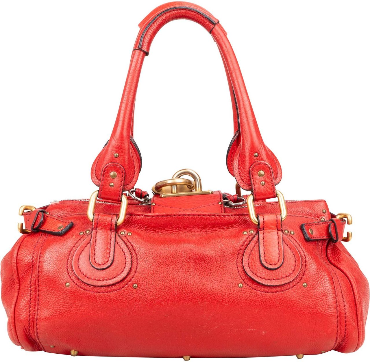 Chloé Leather Paddington Satchel Handbag Divers