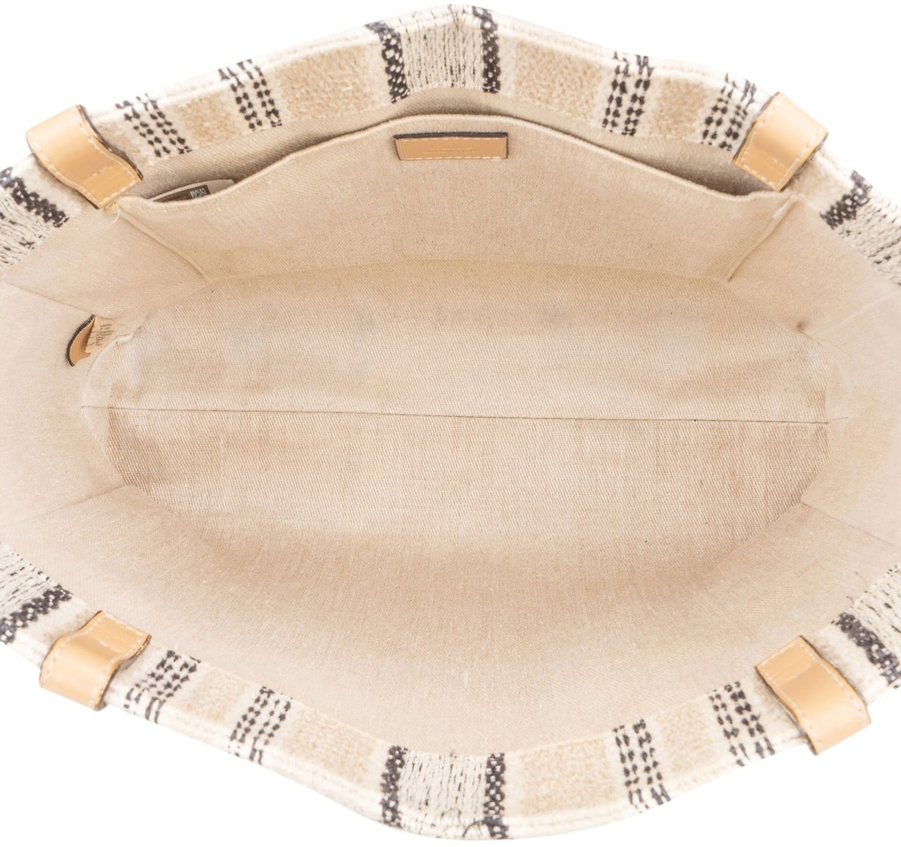 Chloé Woody Tote Medium Shoulder Bag Beige