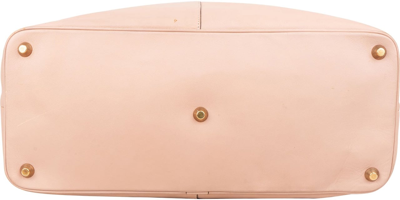 Chloé Leather Janet Shopper Tote Shoulder Bag Roze