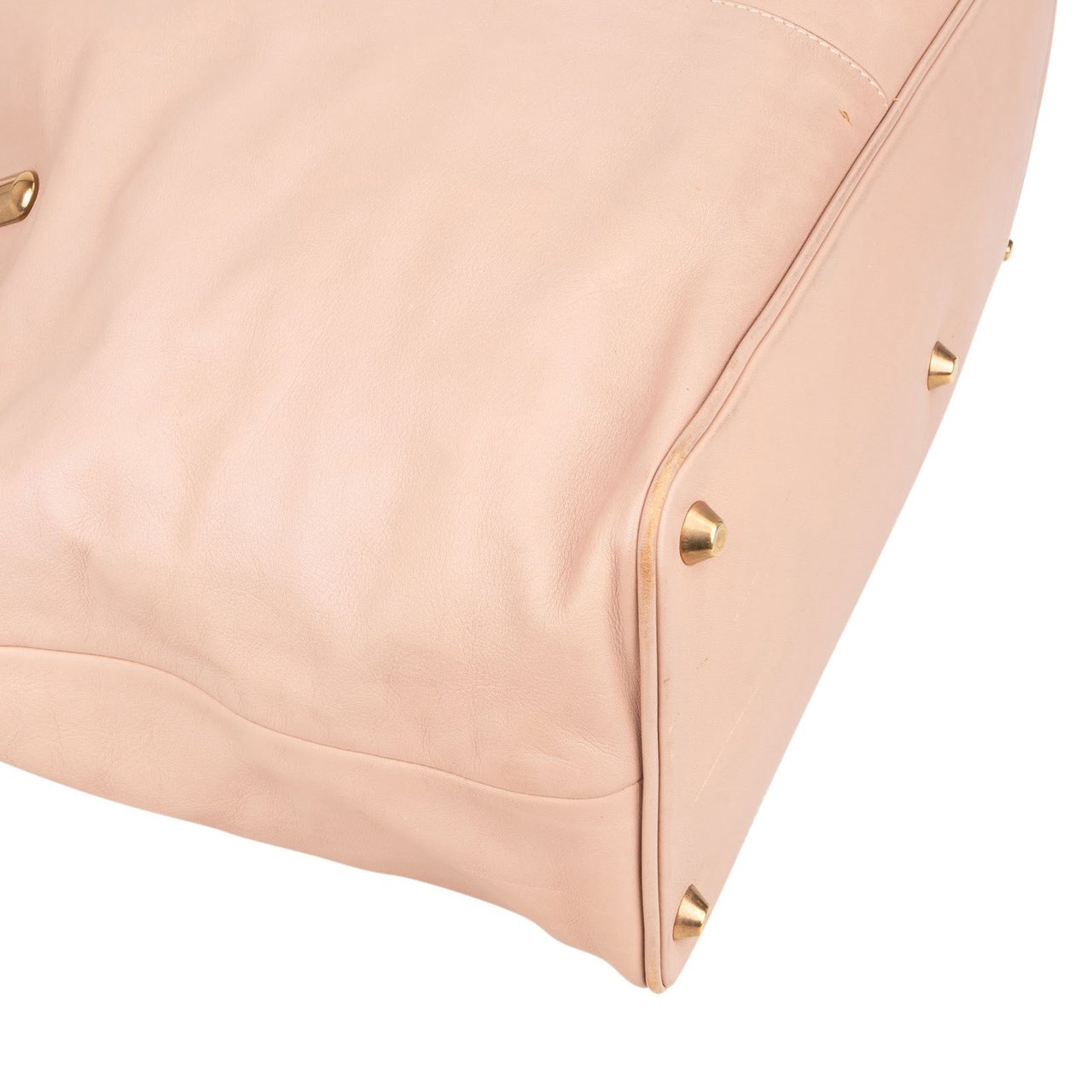 Chloé Leather Janet Shopper Tote Shoulder Bag Roze
