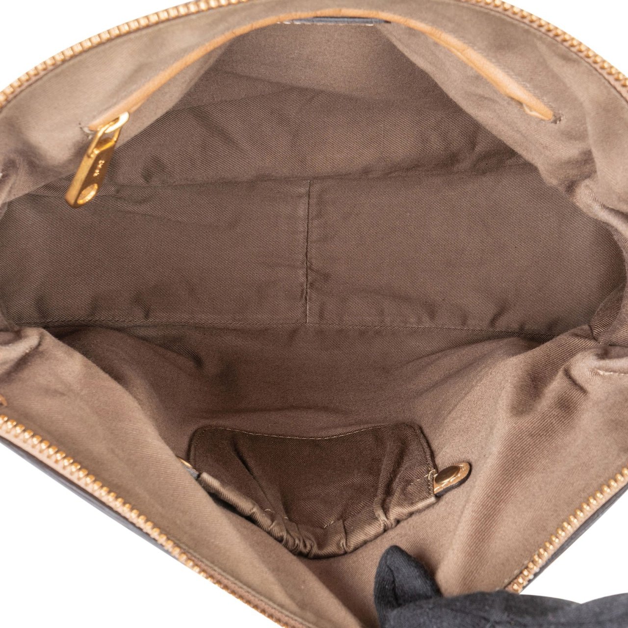 Chloé Brown Leather Marcie Handbag Bruin