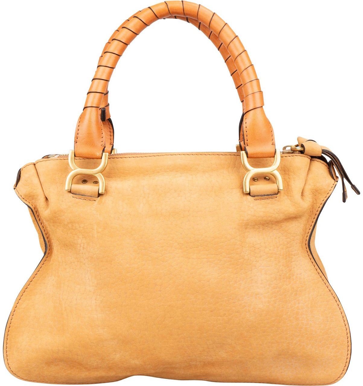 Chloé Chloé Brown Suede Marcie Handbag Bruin