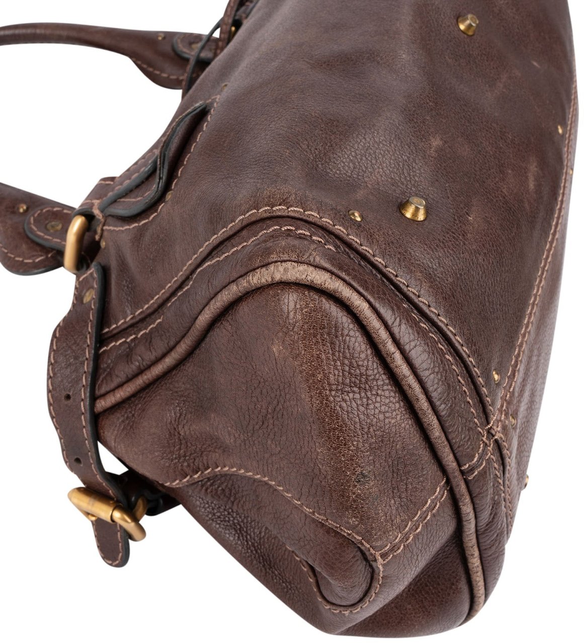 Chloé Chloé Brown Leather Paddington Handbag Bruin