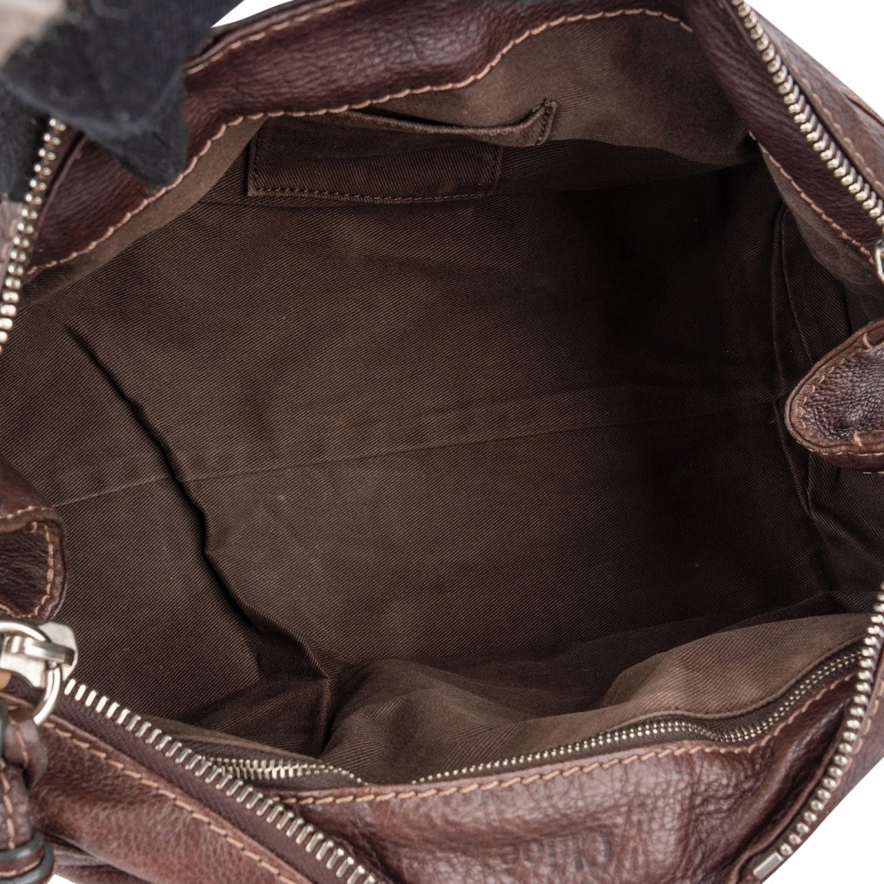 Chloé Chloé Brown Leather Paddington Handbag Bruin