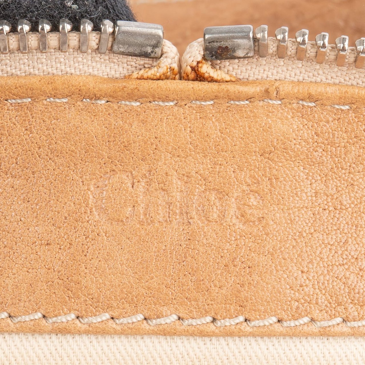 Chloé Leather Paddington Handbag Bruin