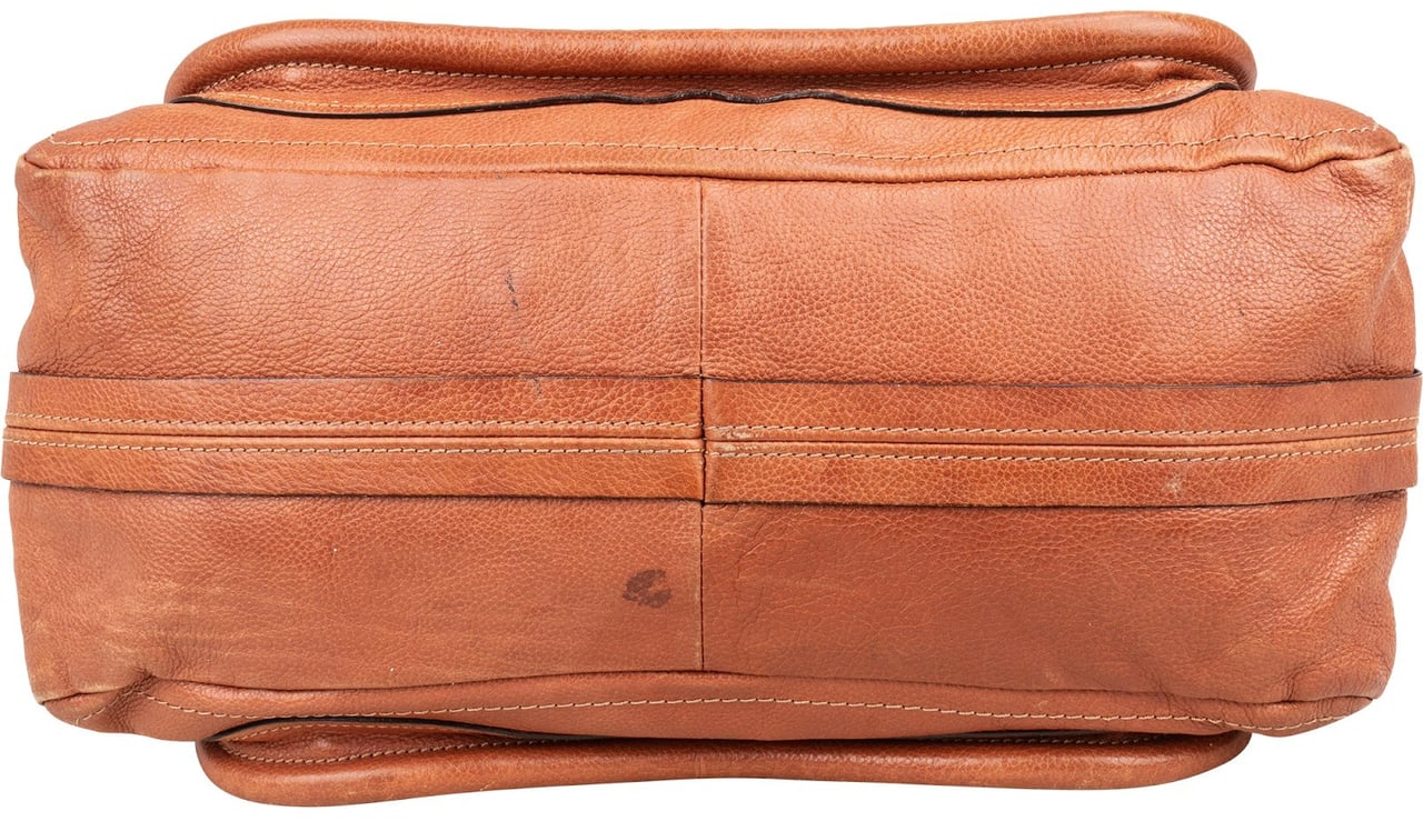 Chloé Chloé Brown Leather Paraty Handbag Bruin