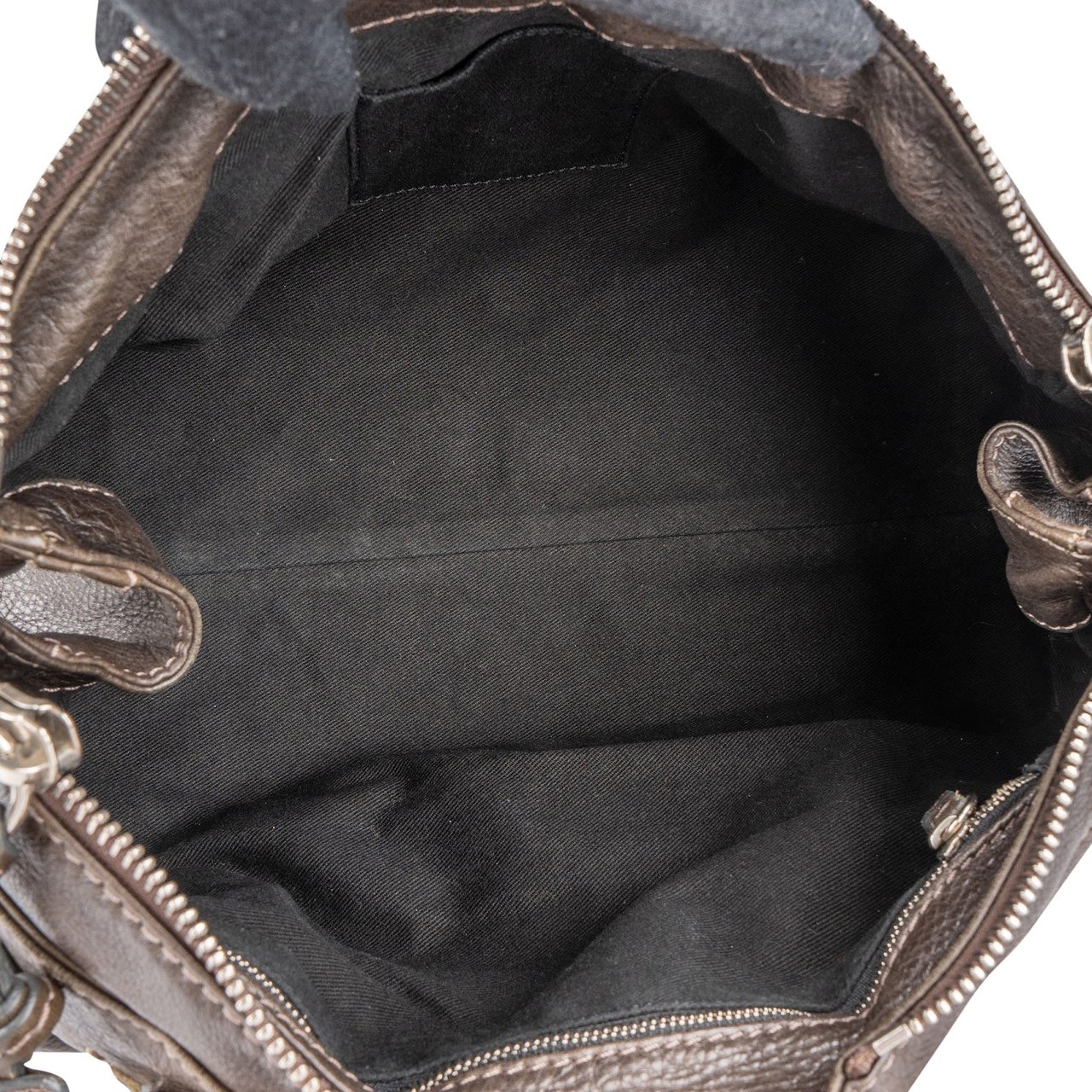 Chloé Chloé Leather Paddington Handbag Bruin