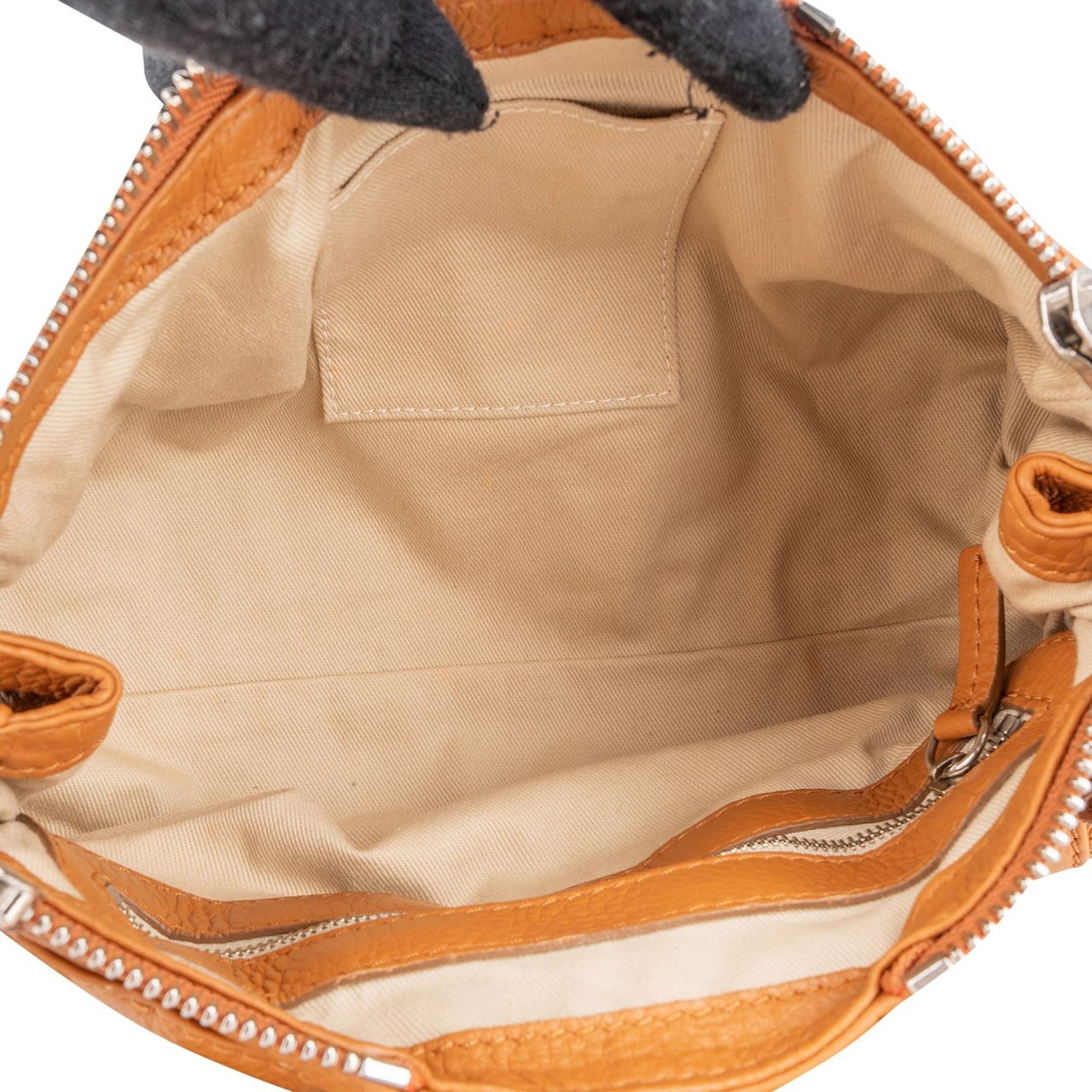 Chloé Chloé Leather Small Paddington Handbag Bruin