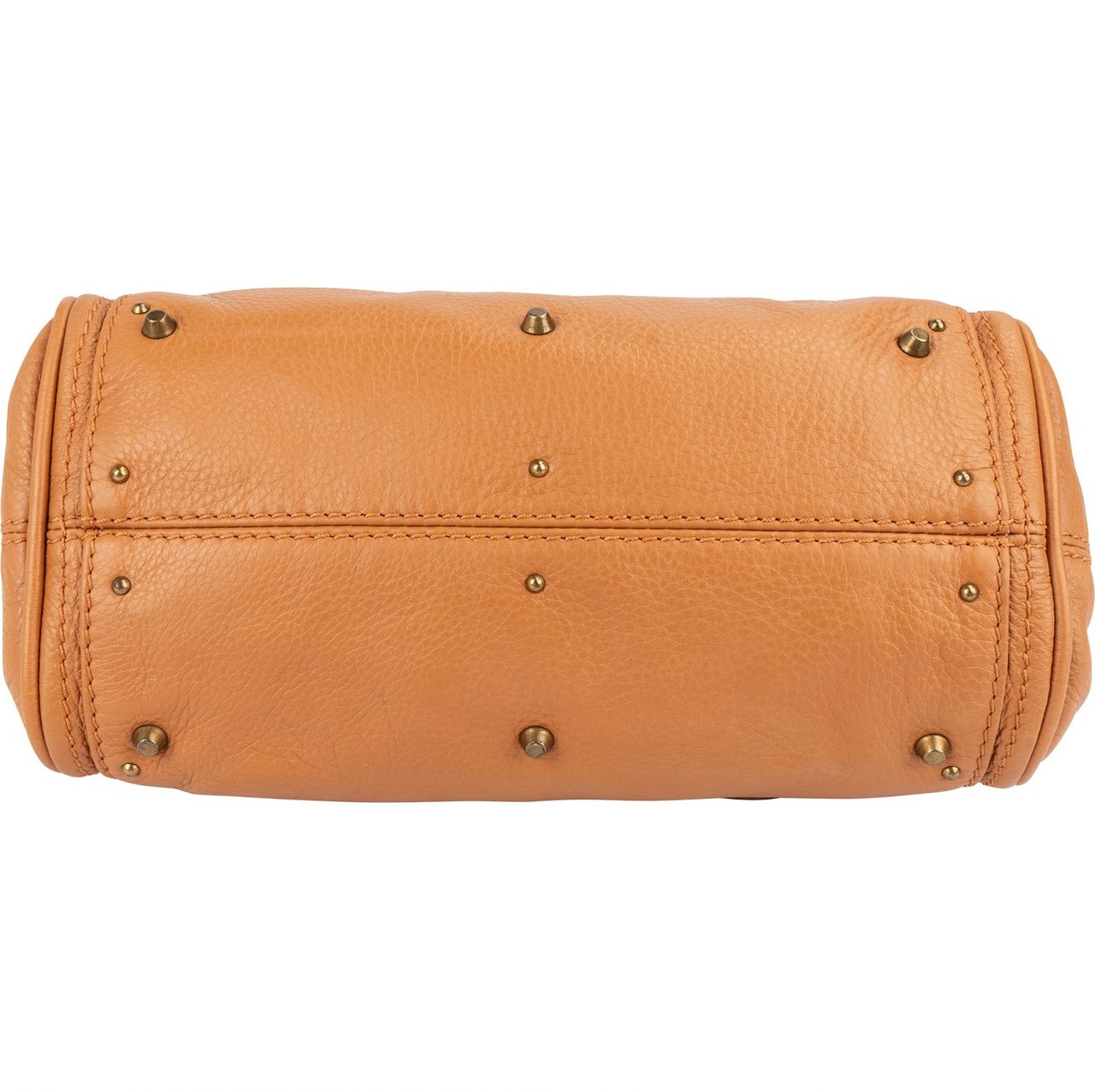 Chloé Chloé Leather Small Paddington Handbag Bruin