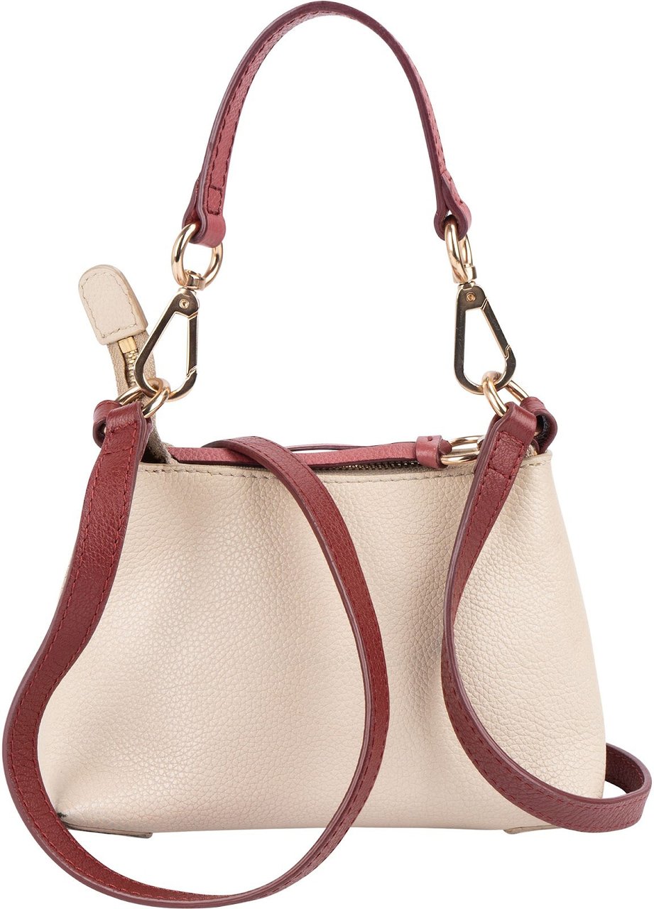 Chloé See by Chloé Tricolor Leather Joan Mini Crossbody Bag Divers