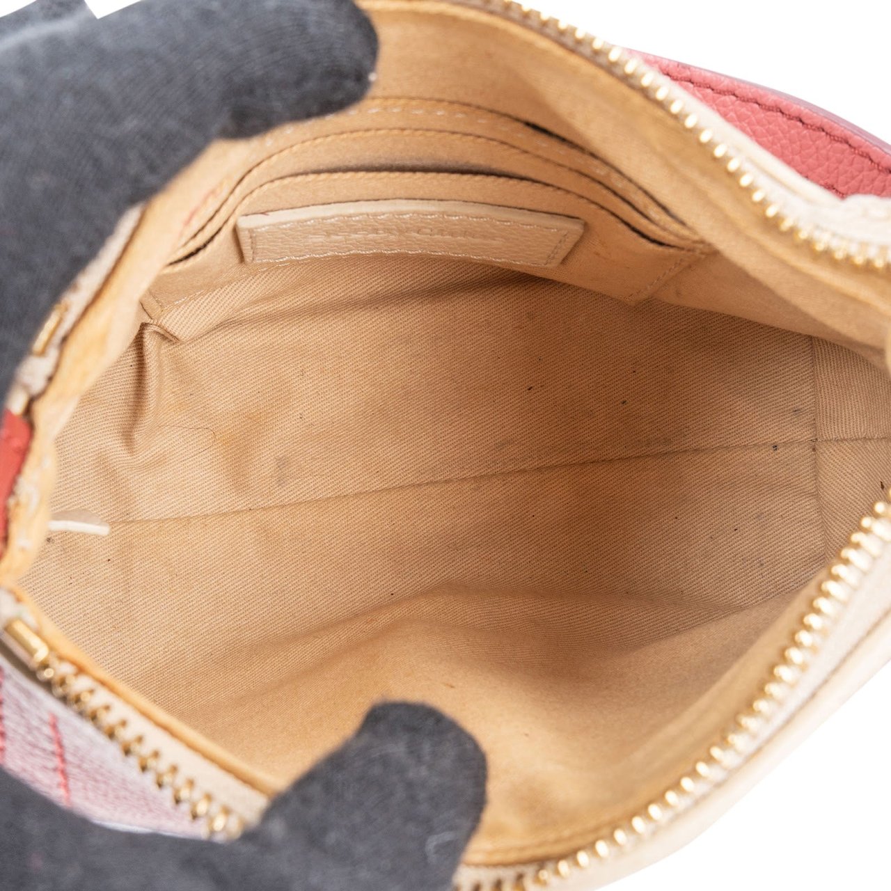 Chloé See by Chloé Tricolor Leather Joan Mini Crossbody Bag Divers