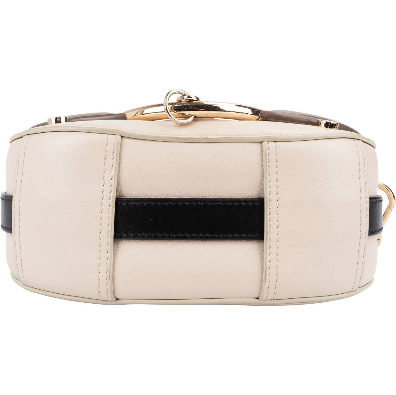 Chloé See By Chloé Tricolor Leather Mara Crossbody Bag Beige