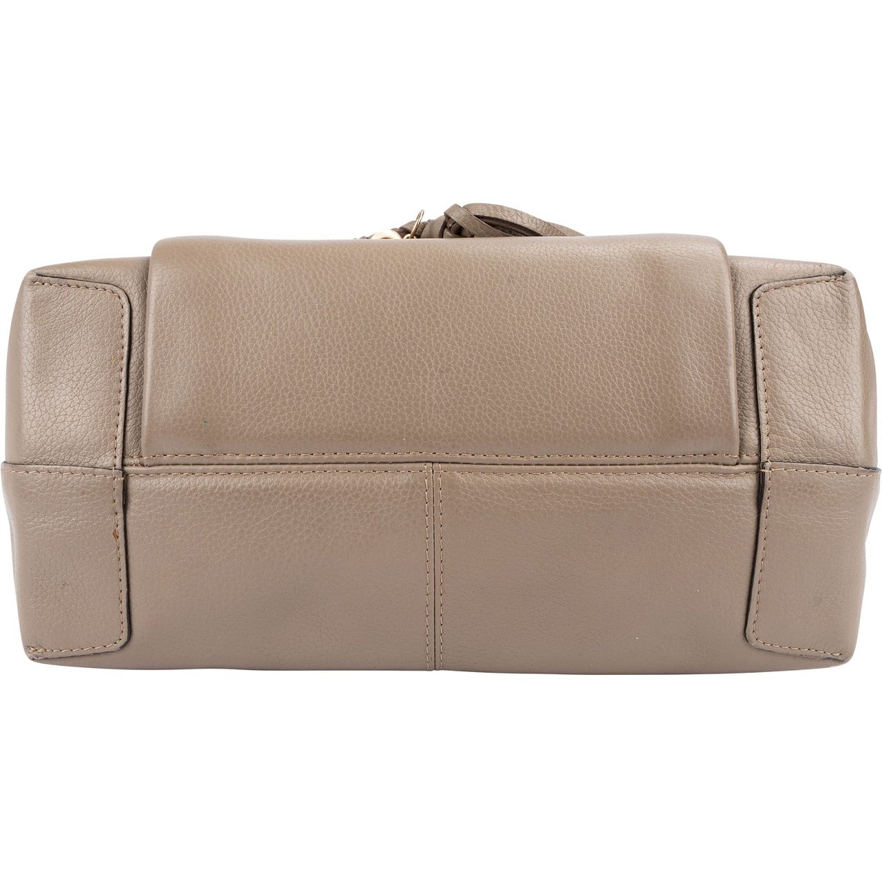 Chloé See By Chloé Leather and Suede Joan Crossbody Bag Taupe