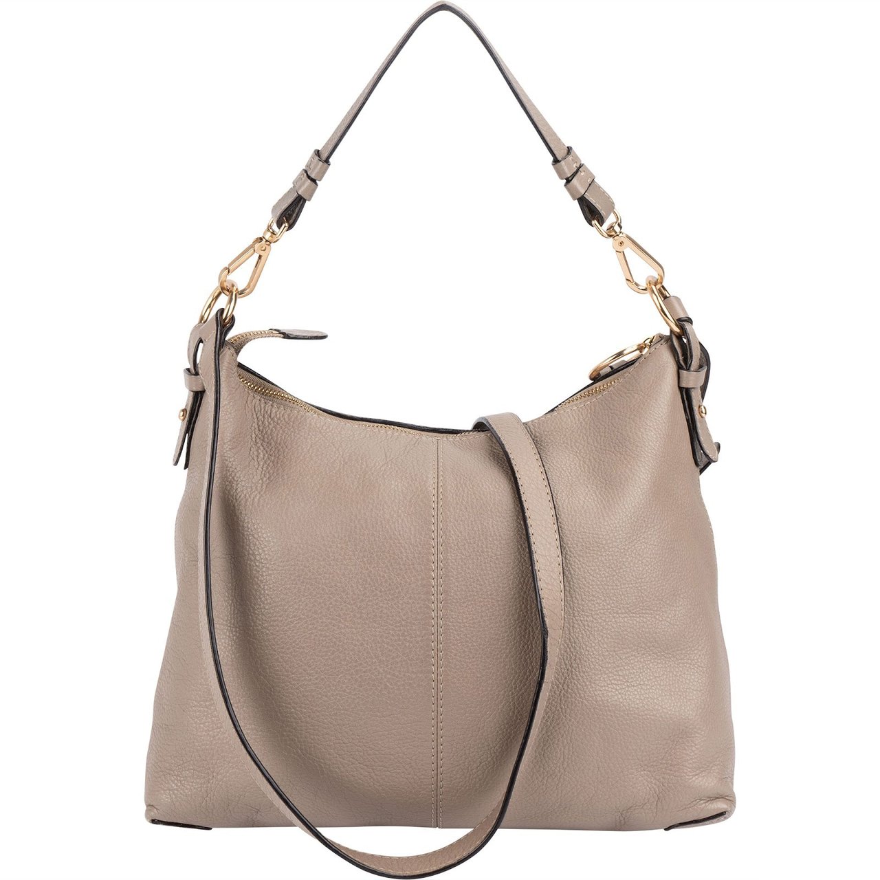 Chloé See By Chloé Leather and Suede Joan Crossbody Bag Beige