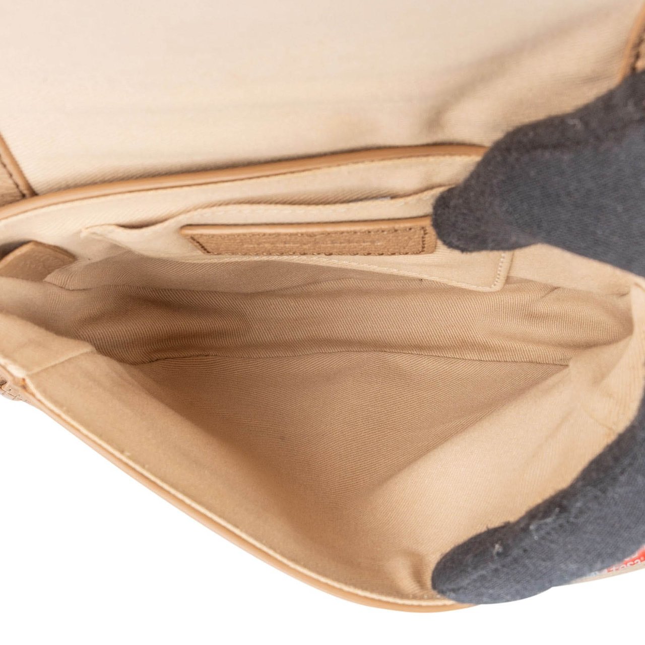 Chloé See By Chloé Grained Leather Mini Hana Crossbody Bag Beige