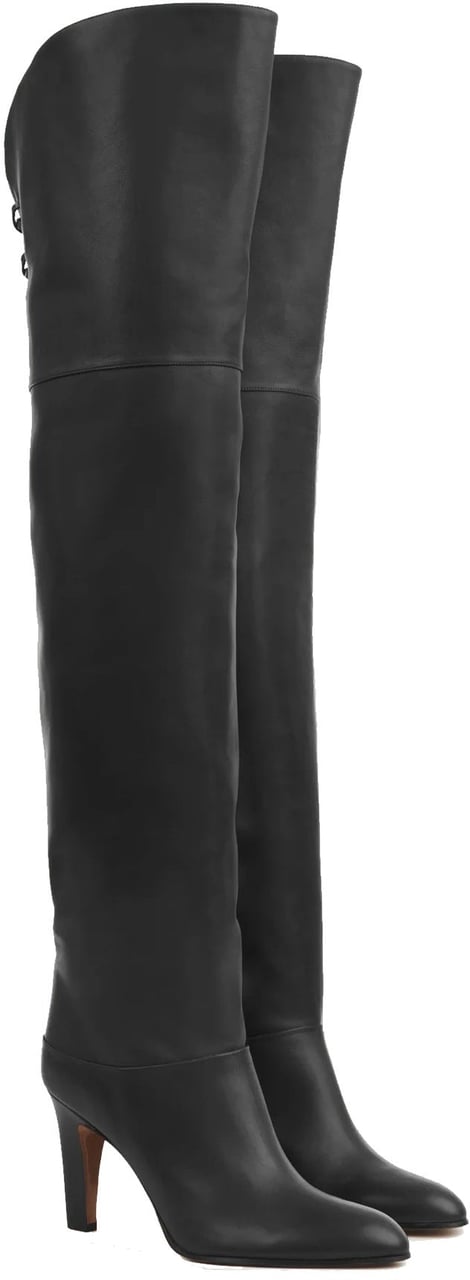 Chloé Chloé Eve Over-The-Knee Boots Zwart