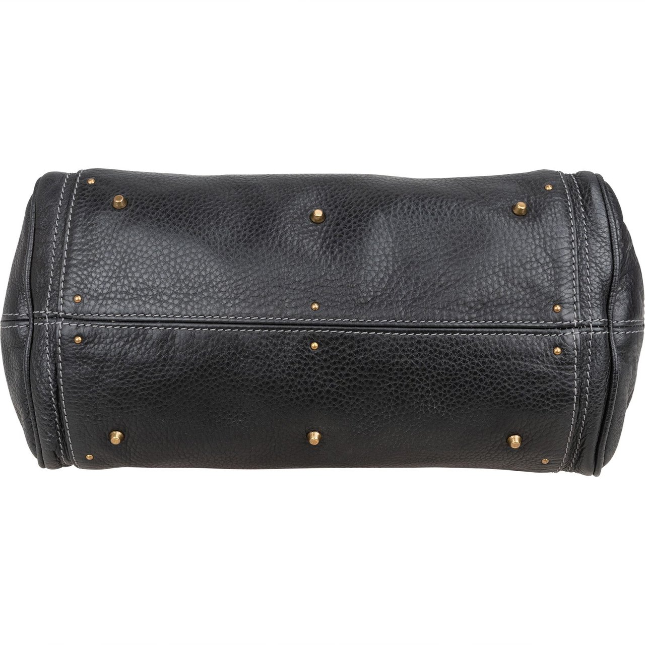 Chloé Chloé Grained Leather Paddington Handbag Zwart