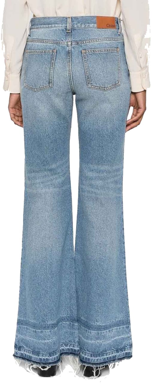 Chloé Bootcut Jeans Blauw