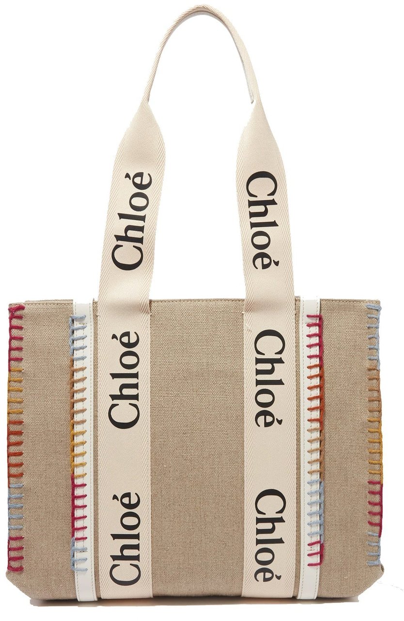 Chloé Woody Medium Tote Bag Divers