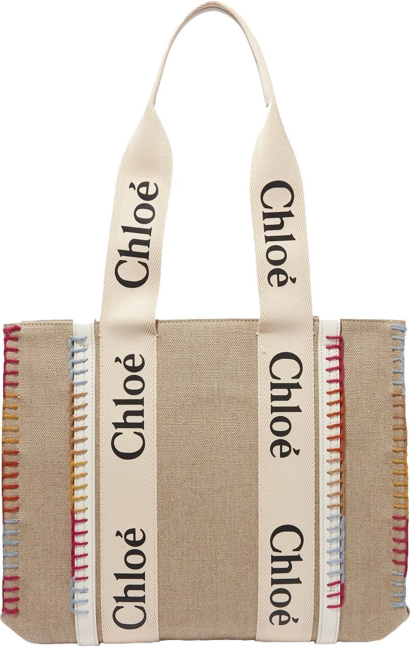 Chloé Woody Medium Tote Bag Divers
