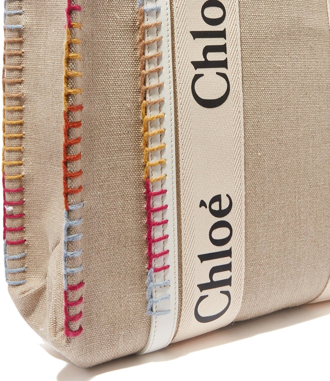 Chloé Woody Medium Tote Bag Divers