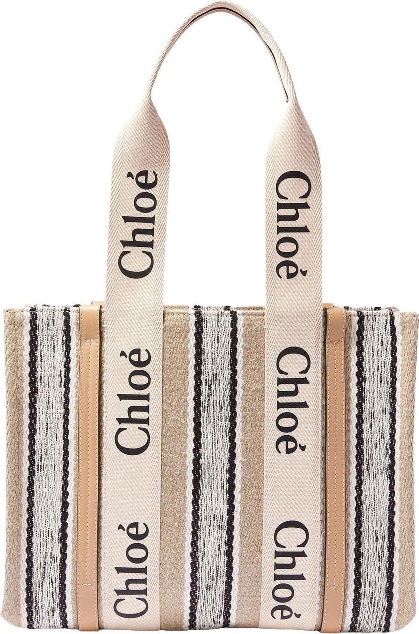Chloé Woody Medium Tote Bag Divers