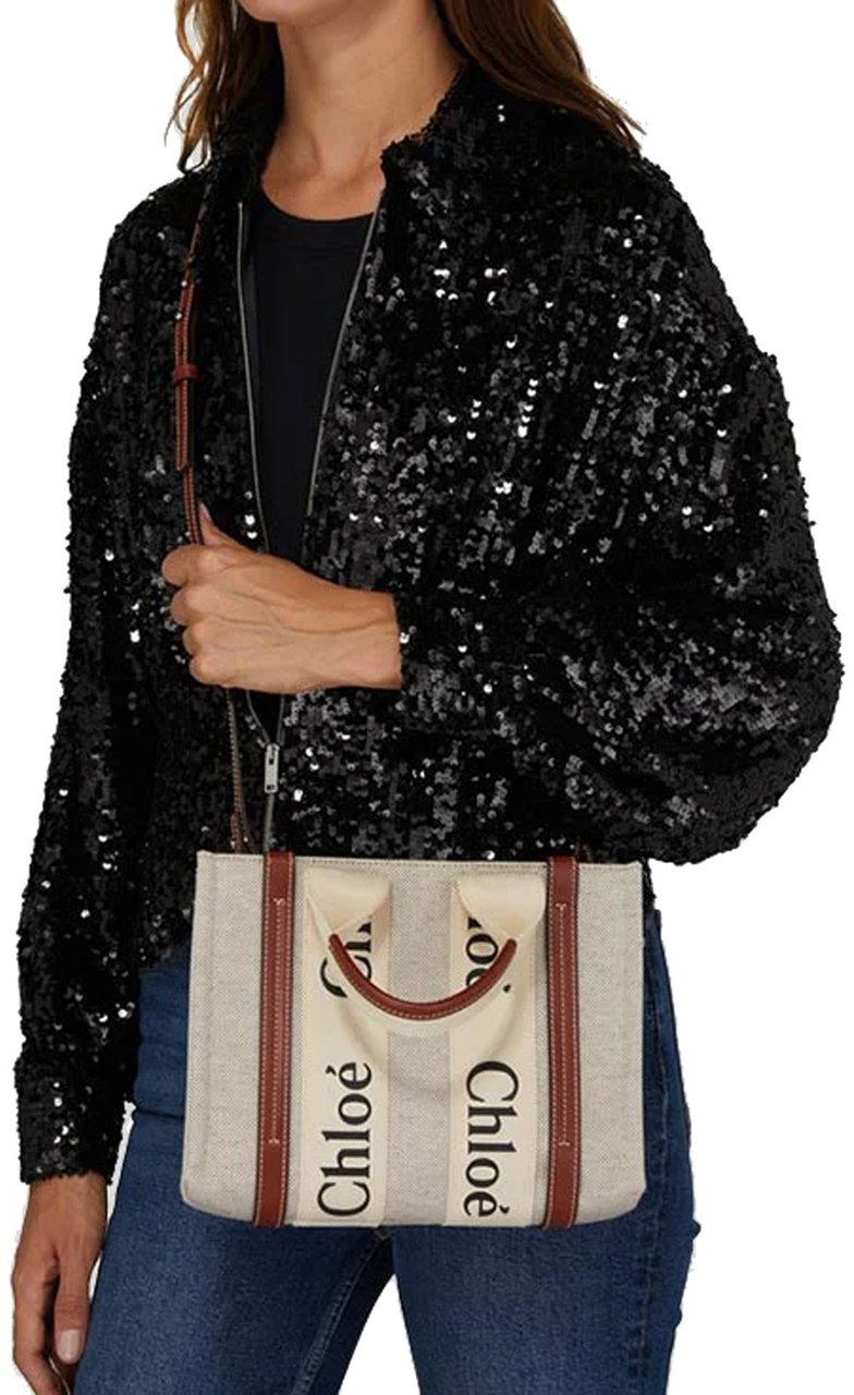 Chloé Chloe' Woody Small Tote Bag Divers
