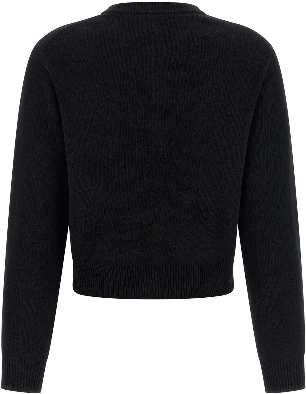 Chloé Black Wool Cardigan Zwart