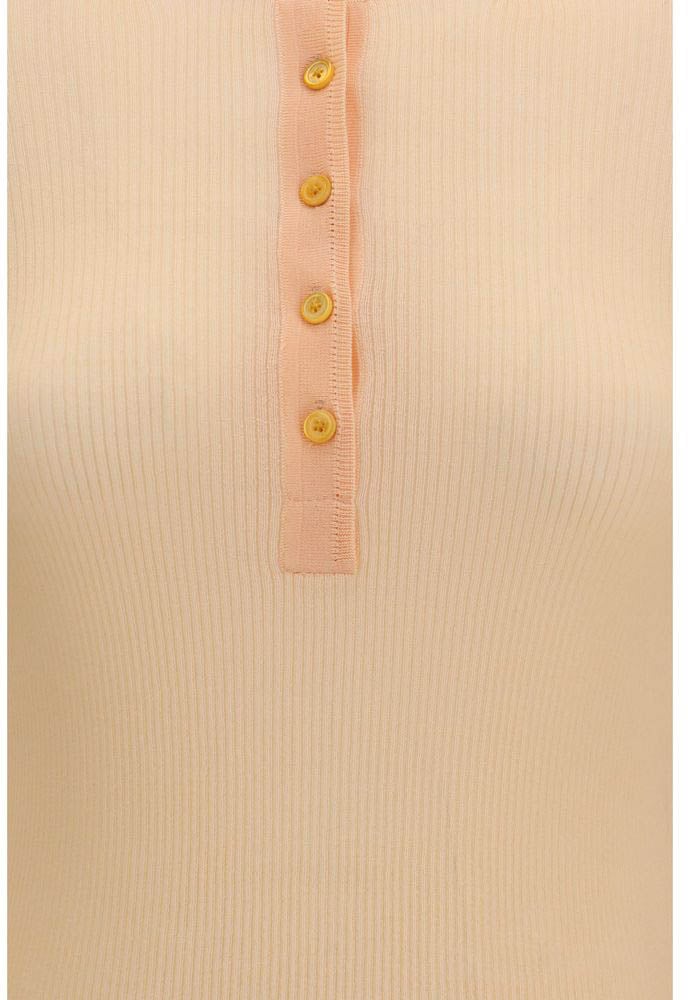 Chloé Orange Wool Oves Aries Sweatshirt Oranje