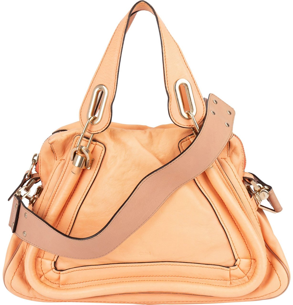 Chloé Chloé Leather Paraty Handbag Divers